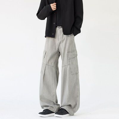 春季新款休闲工装大口袋裤-LT2587-P60