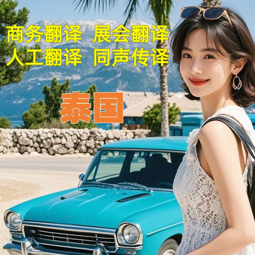 泰国展会翻译商务陪同口译服务人工电话视频翻译同声传译英语泰语