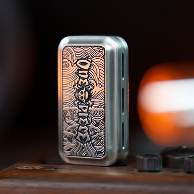 路飞钛合金音叉edc三层磁力段落推牌不锈钢解压神器玩具猫神幽灵