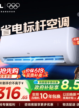 【百亿补贴】TCL空调大1匹新一级能效冷暖变频节能家用正品挂机