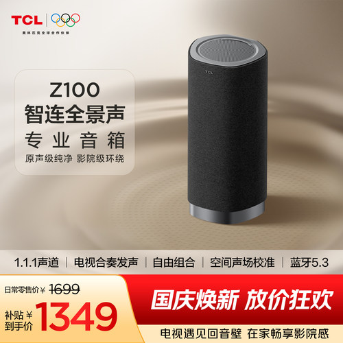 TCLZ100专业无线音箱灰色