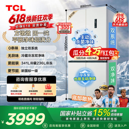 TCL方墩墩601L双系统双净味新1级