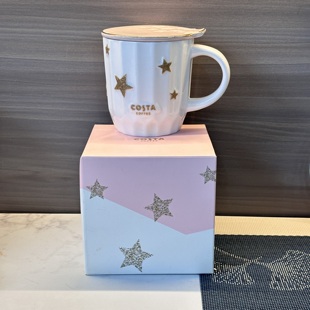 COSTA星河闪耀马克杯陶瓷杯咖啡杯女生水杯普通盒情人节礼物清仓