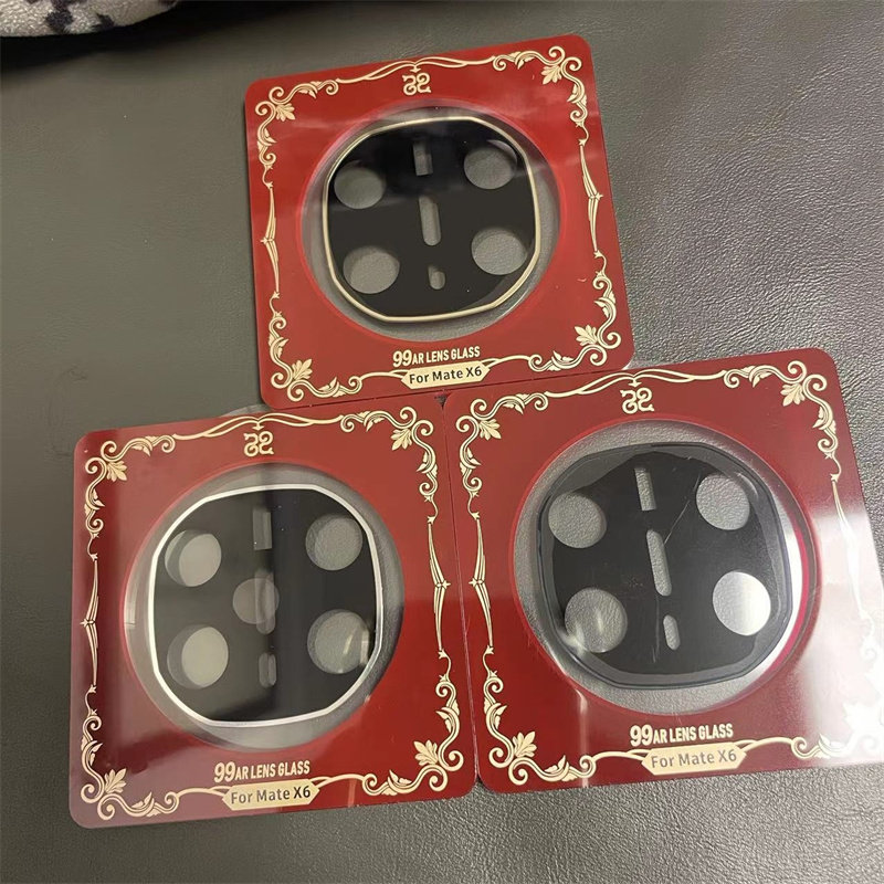 mateX6/XT黑银金色镜头膜保护膜