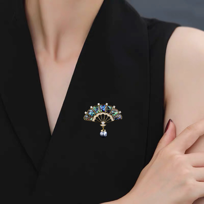 复古中国风旗袍别针01
