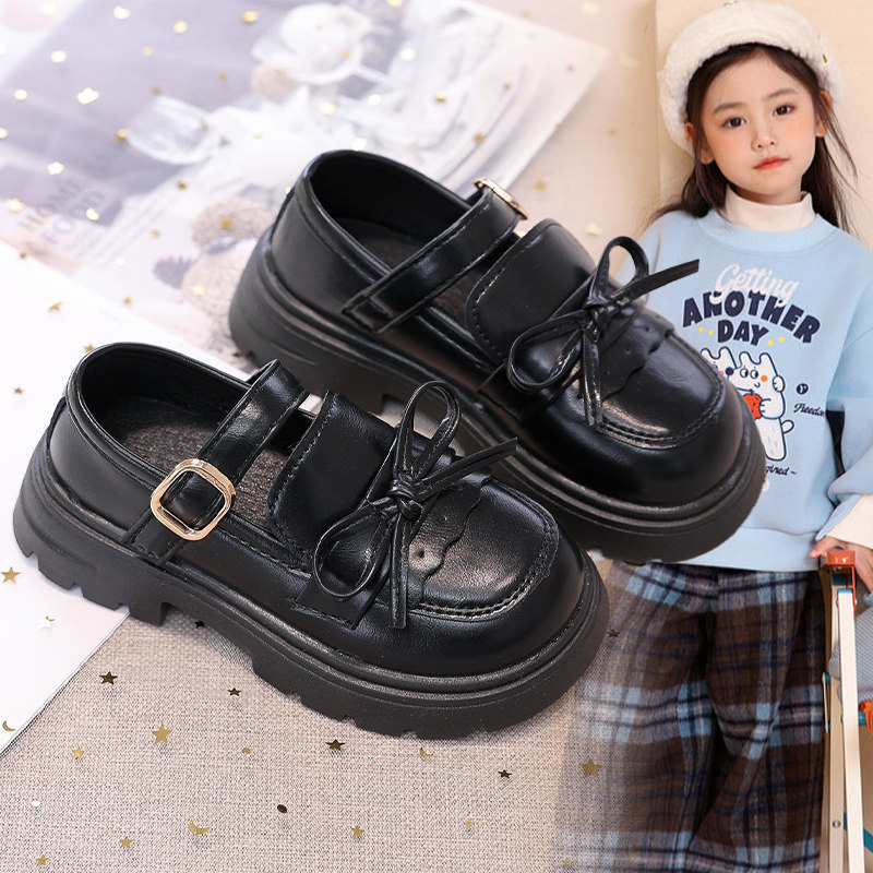 女童软底玛丽珍公主鞋2026春秋新款浅口百搭儿童小皮鞋时尚豆豆鞋,童鞋/婴儿鞋/亲子鞋,皮鞋,淘宝优惠券,粉丝福利购,淘宝优惠卷