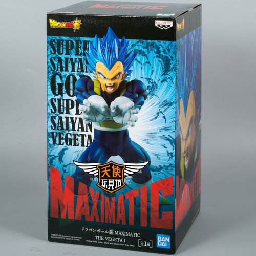 日本万代眼镜厂景品 龙珠超手办MAXIMATIC 超蓝赛亚人贝吉塔手办