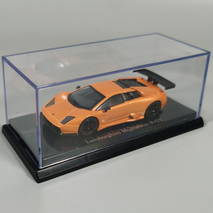 汽车模型静态摆件1:64 兰博基尼 LP670 橙色车模合金豪华跑车