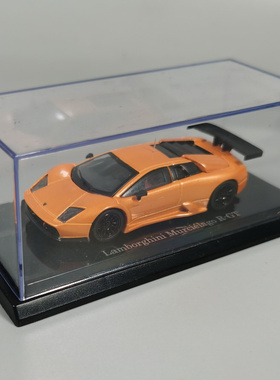 汽车模型静态摆件1:64 兰博基尼 LP670 橙色车模合金豪华跑车