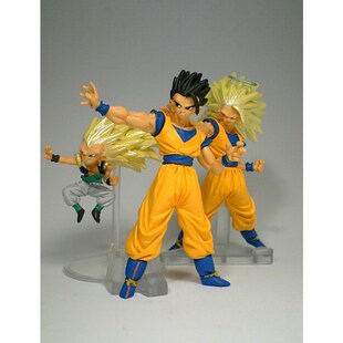 万代七龙珠人物HG扭蛋19 孙悟饭 孙悟空手办超三悟天克斯布欧