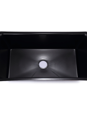 博朗实验室专用水槽优质PP黑色水槽实验台特大号A5008水槽耐酸碱