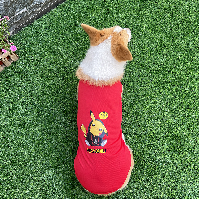 狗狗夏季防晒速干背心防掉毛衣服