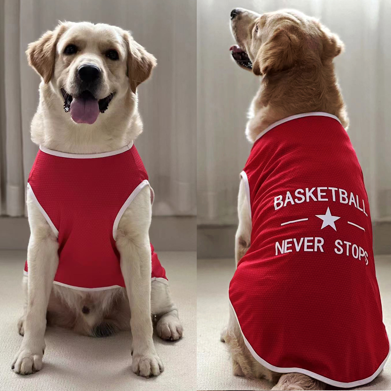 宠物狗狗夏天衣服透气薄款大型犬