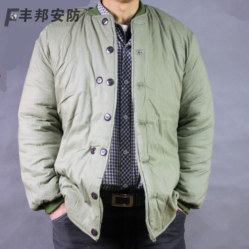 87式黄绿棉衣裤冷库中老年保暖棉