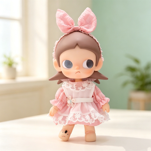 Zsiga1/8人偶娃衣蝴蝶结围裙