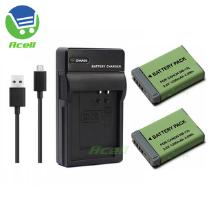 适用 佳能PowerShot G9X Mark II G7 X Mark III相机电池 充电器