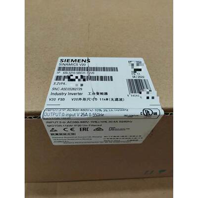 6SL3210-5BE31-1UV0 6SL3210-5BE31-1UV0全新原标未拆封现货