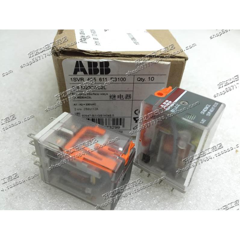 原装正品 ABB继电器 CR-M230AC2L AC230V产地：波兰(MY2NJ)现货