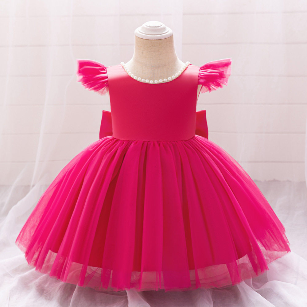 婴幼儿礼服公主裙周岁网纱礼服