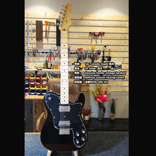 [轩子木复刻] tele deluxe  ，最像SG的tele吉他了解一下？