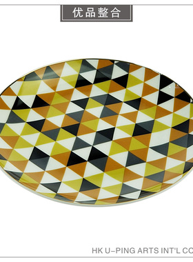 现代简约软装样板间北欧装饰摆件创意家居摆设餐桌餐碟CZ05-114