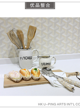 简约现代风进口厨房用具面包摆件