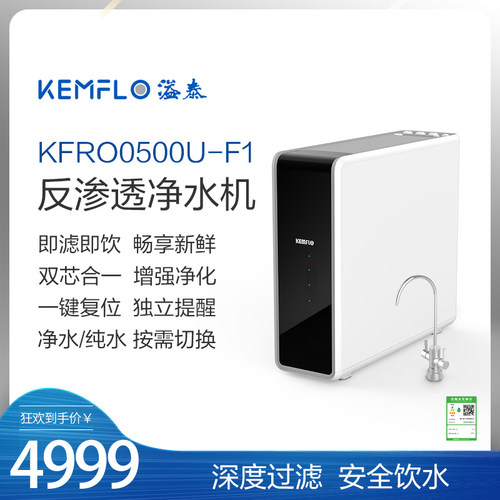 溢泰500G大通量无桶台下直饮机