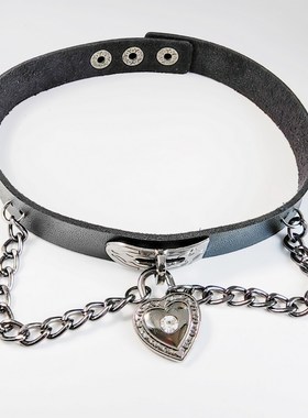 黑色朋克choker项圈项链女