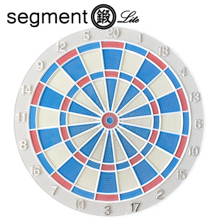 segment比赛训练软式飞镖盘 抗击打PA材料比赛飞镖靶双色适合儿童