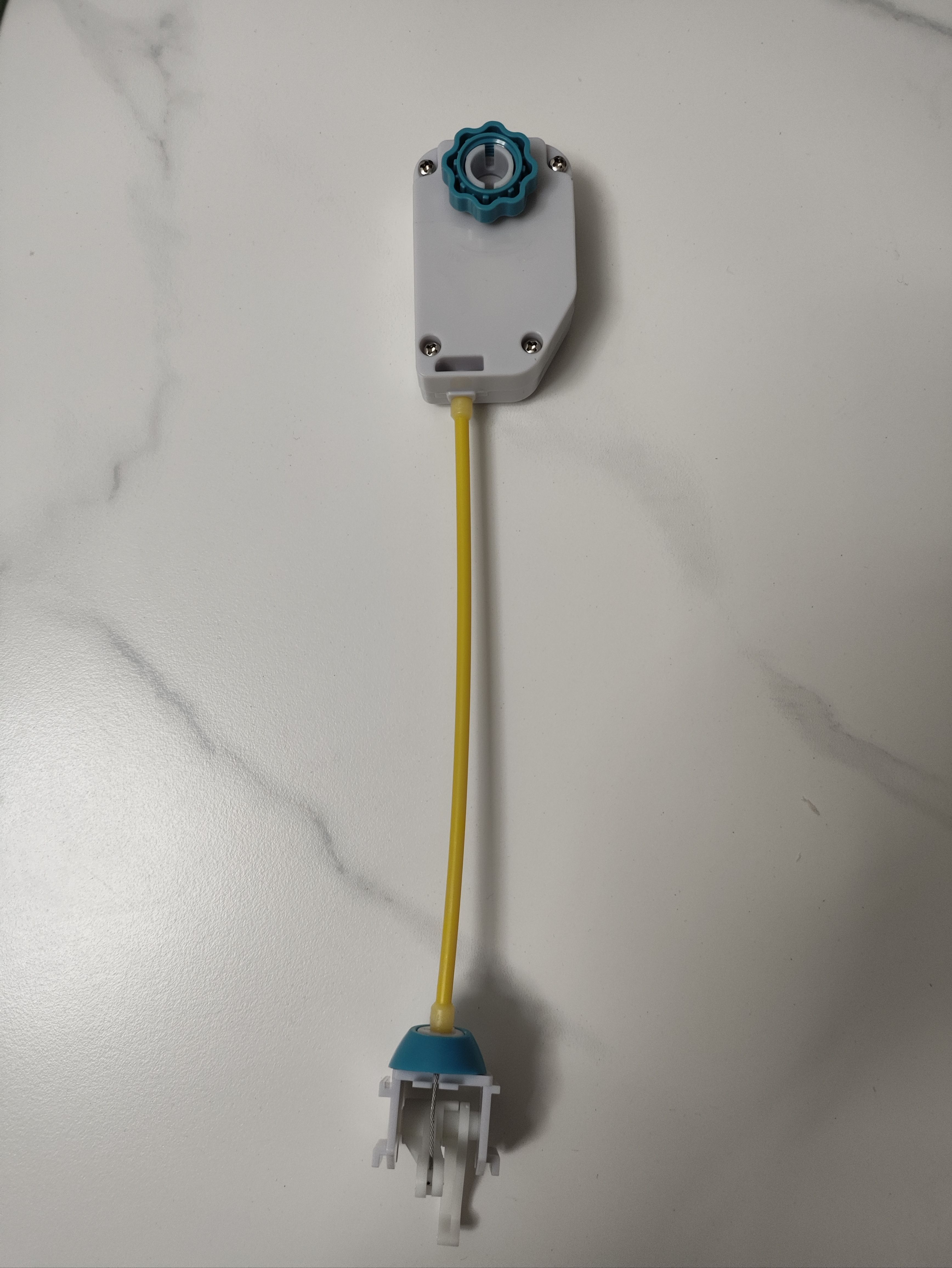 老式金牌矮马桶低水箱配件线控拉绳排水阀出水阀套管钢丝绳配件