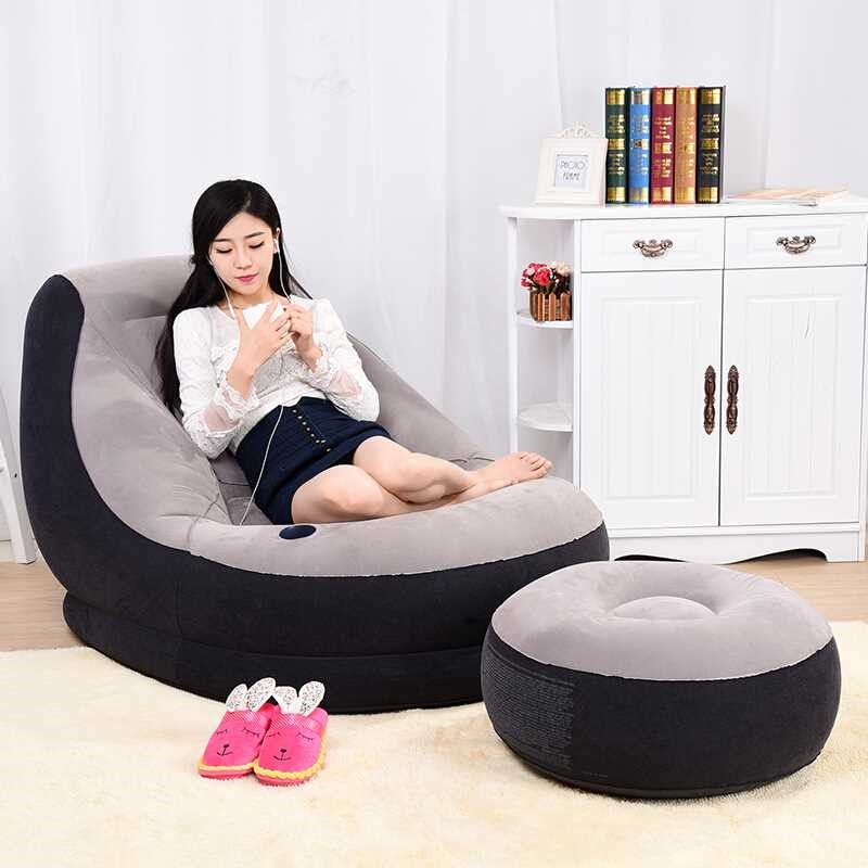 INTEX68564³äÆøÉ³·¢µ¥ÈËɳ·¢ÀÁÈËɳ·¢ÎçÐÝÒÎÌÉÒÎɳ·¢ ±¾¿î+µç±Ã