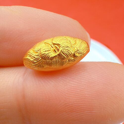 S925古法金拉丝花开富贵向日葵