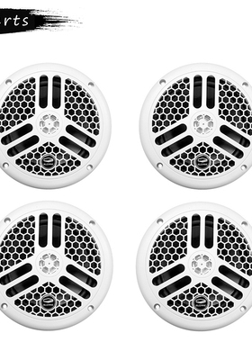 Merts新款防水喇叭音响6.5寸改装喇叭车船用快艇游艇船舶摩托艇