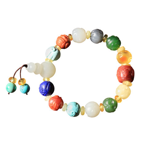 手工定做生肖纪念多宝手链手串珠