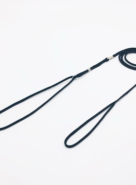 5mm黑色柔软尼龙专业比赛牵引绳比熊柯基法牛遛狗训犬Ｐ链包邮