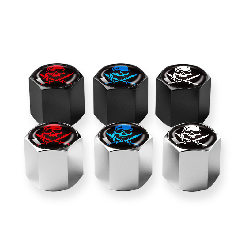 新品双刀头巾骷髅头装饰气门嘴帽 锌合金门芯嘴盖防尘真空胎气嘴,汽车用品/电子/清洗/改装,气门芯/气门芯套,淘宝优惠券,粉丝福利购,淘宝优惠卷