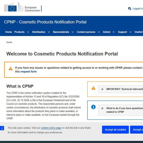 欧盟化妆品CPNP注册通报申报跨境美妆合规欧代美妆CPNP护肤
