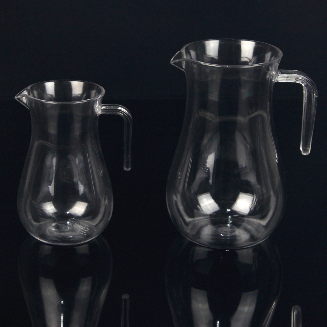 T亚克力白酒葡萄酒分酒器PC塑料红酒洋酒壶KTV酒吧塑料透明醒酒器