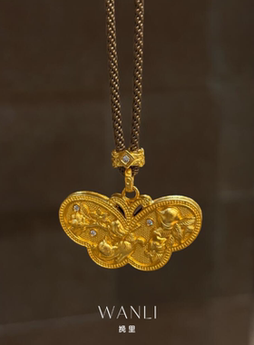 周梦蝶同款项链毛衣链