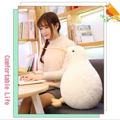 新品仿真几维鸟公仔玩偶新西兰国鸟可爱毛绒玩具布艺情人节礼物