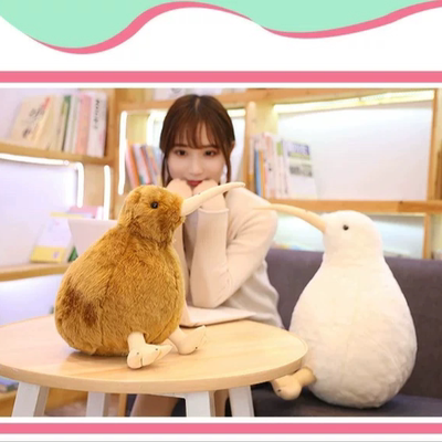 仿真几维鸟奇异鸟毛绒玩具公仔新西兰国鸟可爱布艺玩偶活动礼品