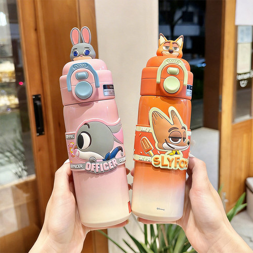 迪士尼疯狂动物城朱迪儿童保温杯