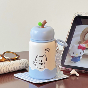 可爱卡通女生316不锈钢小巧便携2025新款 儿童便携迷你口袋保温杯