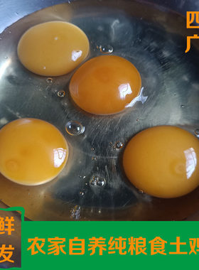 广安纯粮食土鸡蛋30枚小孩孕妇