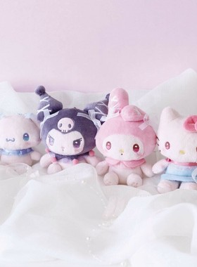 日本预售 正品日本三丽鸥sanrio 芭蕾丝带系列 挂件 kitty 美乐蒂