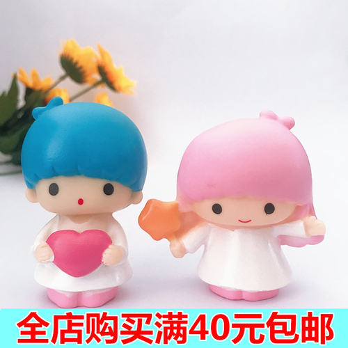 蓝色生日甜品台蛋糕装饰