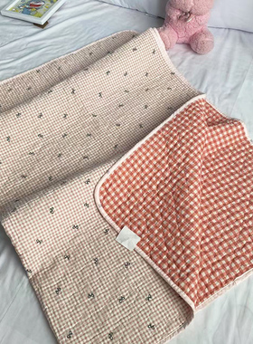 【新客立减】四季姨妈垫纯棉床单隔脏垫子防油透气可水洗床盖夹棉