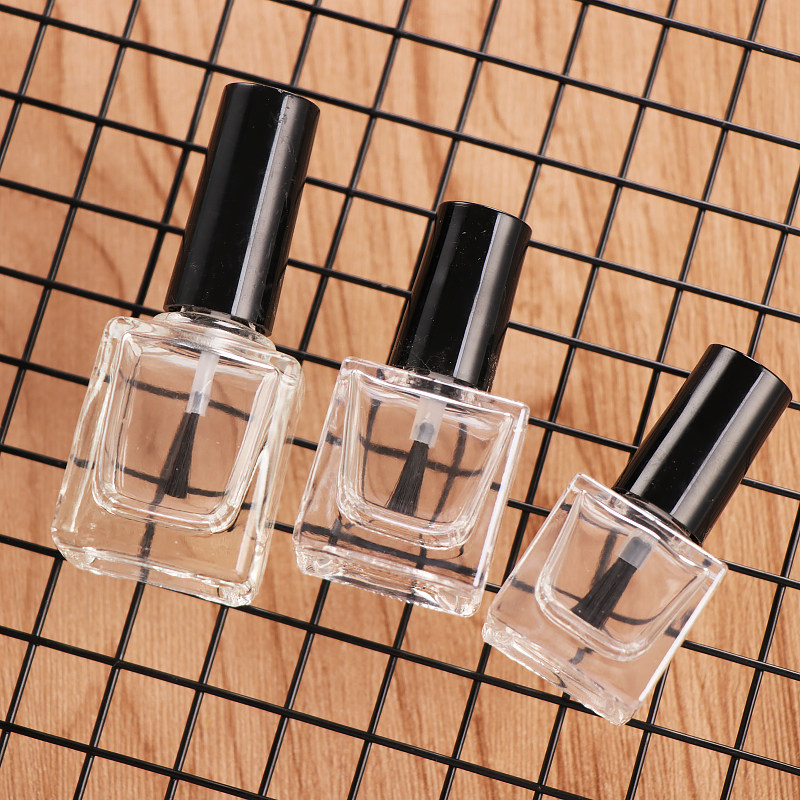 包邮3ml5ml指甲油空瓶分装瓶10ml指甲油瓶15ml美甲指甲油带盖毛刷