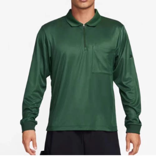 NIKE耐克Sportswear Tech Pack速干翻领长袖套头T恤FB7382-323