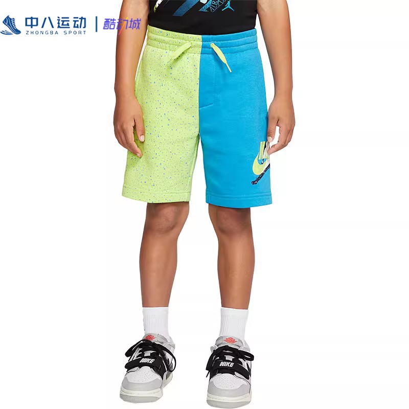 Nike耐克【6/110-116cm小童专区】正品夏季耐脏简约休闲裤卫衣